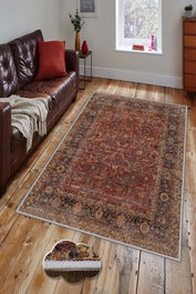 Conceptum Alfombra para Pasillo Hmnt685 Multicolor 80 x 150 cm